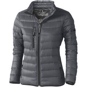 Elevate Womens/Ladies Scotia Light Down Jacket / Steel Gray